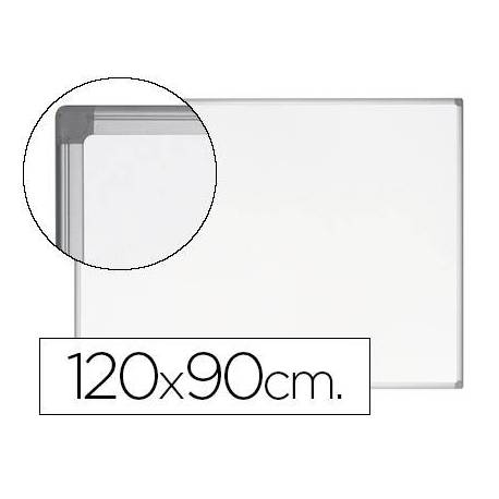 Pizarra Blanca Vitrificada Magnetica Earth-it con marco de aluminio 120x90 Bi-Office
