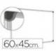 Pizarra Blanca Vitrificada Magnetica con marco de aluminio 60x45 Bi-Office