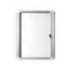 Vitrina anuncio Bi-0ffice magnetica para exterior con marco de aluminio y cerradura