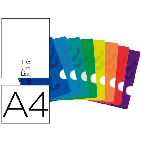 Libreta de Oxford encolada Open Flex liso 48 Hojas