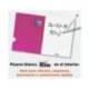 Libreta Oxford encolada Open Flex cuadro de 4mm DIN A5 48 Hojas NO SE PUEDE ESCOGER COLOR