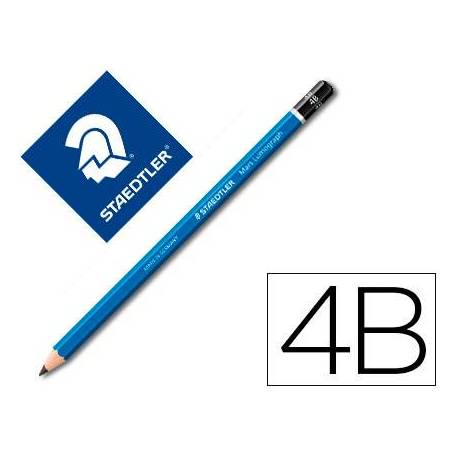 Lapices grafito Staedler Mars Lumograph 100 4B