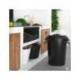 Cubo basura color negro tapa para bolsas 85 x 105 cm