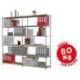 Estanteria marca Paperflow metalica 6 estantes