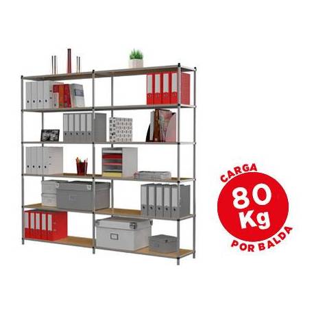 Estanteria marca Paperflow metalica 6 estantes