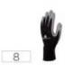 Guante DeltaPlus de Poliester palma Nitrilo talla 8