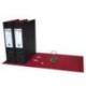 Archivador de palanca Pardo folio negro