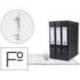 Modulo 3 archivadores pardo folio negro