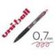 Boligrafo Uni-Ball roller UMN-207 color rojo trazo 0,4 mm