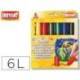 Tempera solida en barra Instant Pocket 6 uds