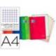 Bloc Oxford EBook5 espiral tapa extradura 120 hojas Din A4 colores surtidos
