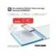 Bloc espiral Oxford Din A5 extradura microperforado 120 hojas color naranja