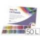 Lapices Pentel tipo pastel caja de 50 colores surtidos