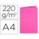 SUBCARPETA CARTULINA EXACOMPTA DIN A4 FUCSIA 220 GR