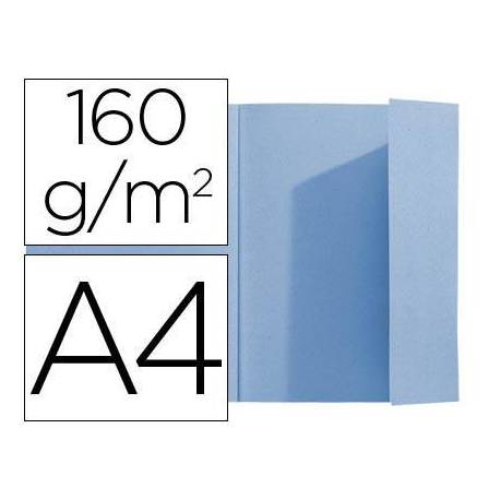 Subcarpeta Exacompta nature future din A4 azul 160 g/m2 con solapa interior