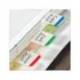 Banderitas Post-it ® separadoras Index verde, rojo y azul