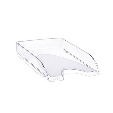 Bandeja sobremesa Cep plastico transparente 348x257x66 mm elegante