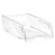 Bandeja sobremesa Cep plastico transparente 348x257x66 mm elegante