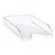 Bandeja sobremesa Cep plastico transparente 348x257x66 mm elegante