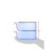 Archicubo Archivo 2000 4 cajones organizador modular azul transparente
