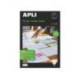 Papel foto laser Apli Glossy 160 g/m2