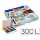 Lapices cera Jovi plasticolor 300 unidades de 12 colores surtidos