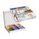 Lapices cera Jovi plasticolor 300 unidades de 12 colores surtidos