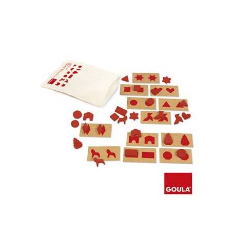 Juego Didactico a partir de 3 años Percepcion Tactil y asociacion Goula