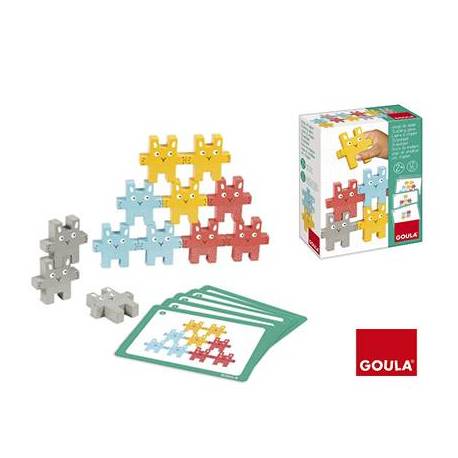 Juego Didactico a partir de 2 años Apilable Conejitos Goula