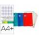 Cuaderno Oxford Ebook 5 A4+ Colores Surtidos 120 hojas Tapa Extradura Cuadricula 5 mm