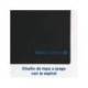 Cuaderno Oxford Ebook 8 A4+ Negro y Turquesa 160 hojas Tapa Plastico Cuadricula 5 mm