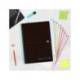 Cuaderno Oxford Ebook 8 A4+ Negro y Turquesa 160 hojas Tapa Plastico Cuadricula 5 mm