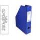 Revistero Plastico Exacompta color Azul 310x230x70 mm