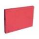 Subcarpeta Cartulina Reciclada DIN A4 Exacompta con bolsa Rojo 290 gr