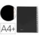Carpeta Clasificadora Pardo DIN A4+ Carton Compacto con Fuelle 12 departamentos Negro