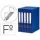 Modulo con 5 archivadores Pardo Folio Color Azul