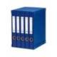 Modulo con 5 archivadores Pardo Folio Color Azul