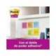 Bloc Quita y Pon Post-It ® Super Sticky 76X76 mm Colores Miami