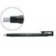 Portagomas TowBow con goma blanca rectangular color negro