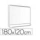 Pizarra Blanca Lacada Magnetica con marco de aluminio 180x120 Bi-Office