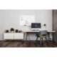 Pizarra Cristal Magnetica sin marco 120x90 cm Bi-Office