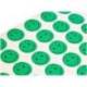 Gomets Apli smile color verde 20mm
