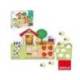 Puzzle a partir de 2 años Animales 1-5 Goula