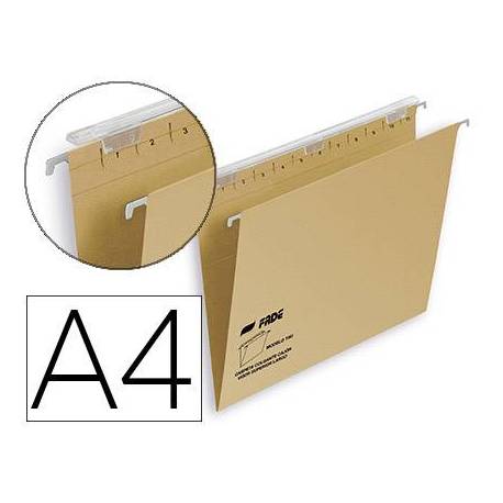 Carpeta Colgante Elba Fade Tiki DIN A4 Visor Superior Lomo V de Kraft 220g/m2