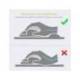 Alfombrilla con reposamuñecas para ratón Fellowes Color Negro FoamFusión™