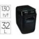 Destructora de Documentos Fellowes Automax 130C Corte en partículas 130 Hojas Automático 32L Nivel seguridad DIN en Negro