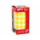 Gomets Apli circulares color amarillo 15mm