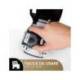 Cinta Dymo D1 negro y blanco 12mm x 5,5 mt polyester