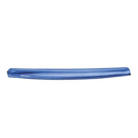 Reposamuñeca Fellowes para teclado color Azul