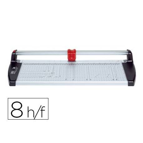 Cizalla Mor metalica de rodillo de 46 cm con base de aluminio